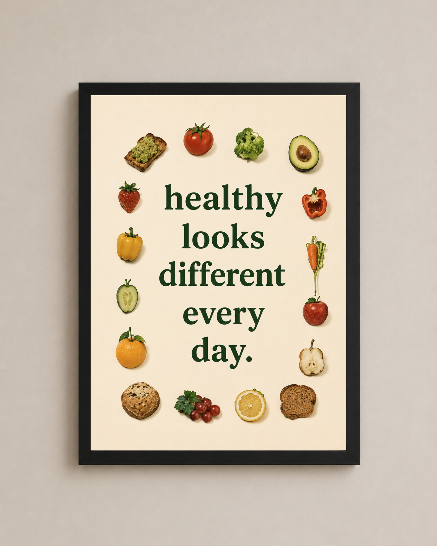 Healthy looks different Frame
