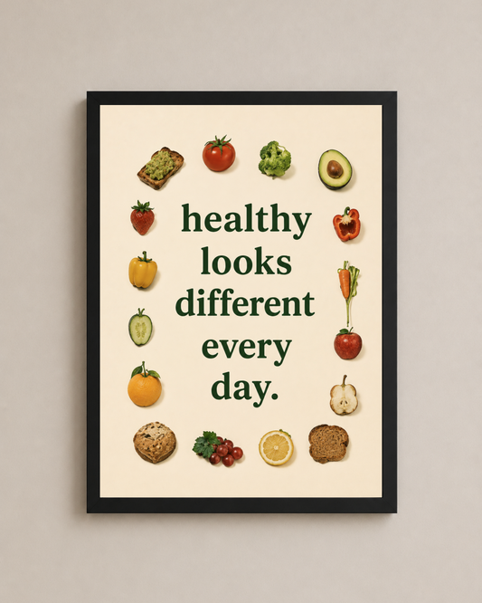 Healthy looks different Frame