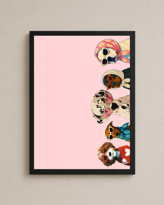 Poolside Personalities Frame
