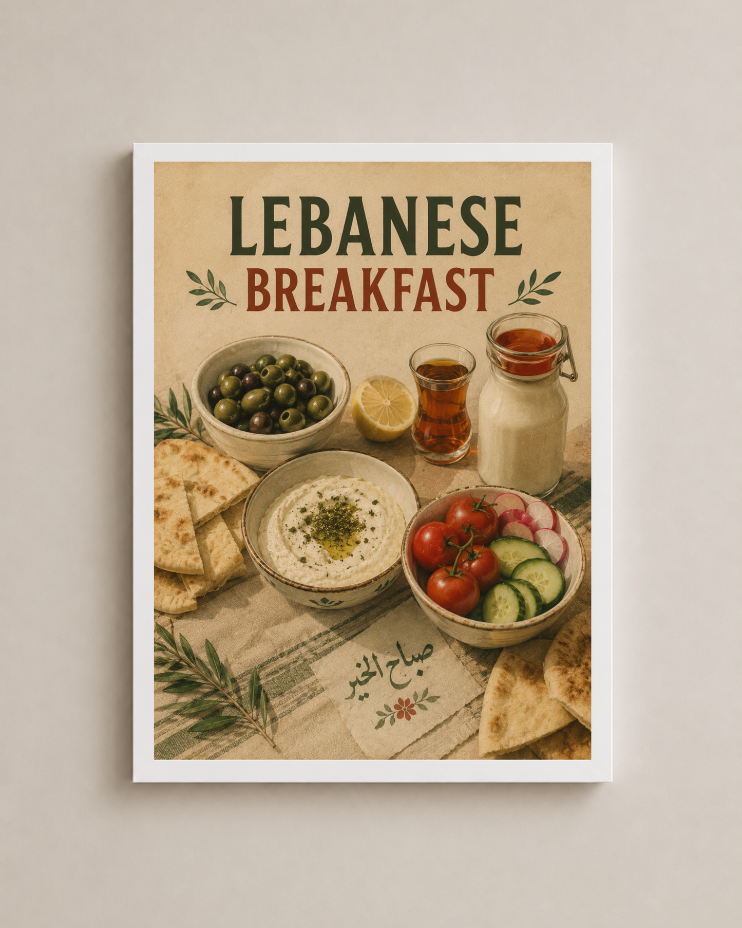 Lebanese Breakfast Frame