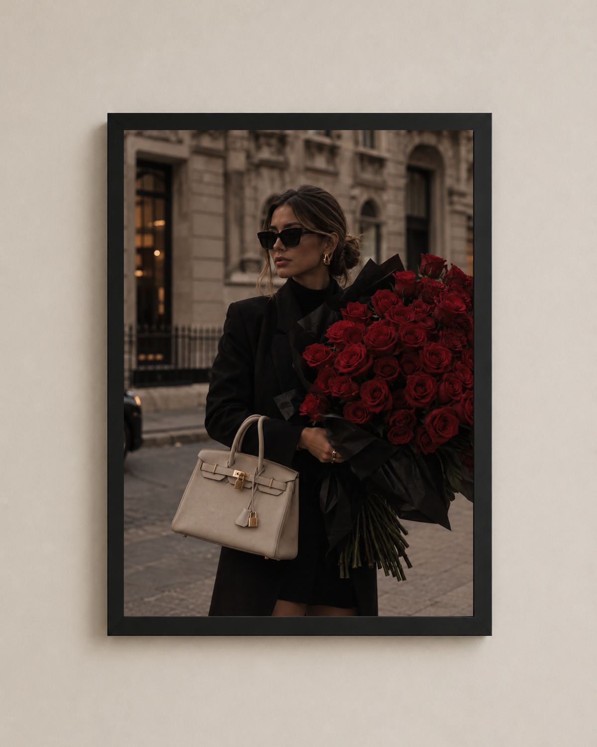 Roses In Paris Frame