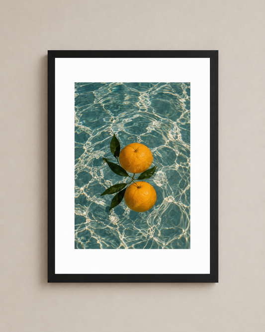 Poolside Citrus Frame