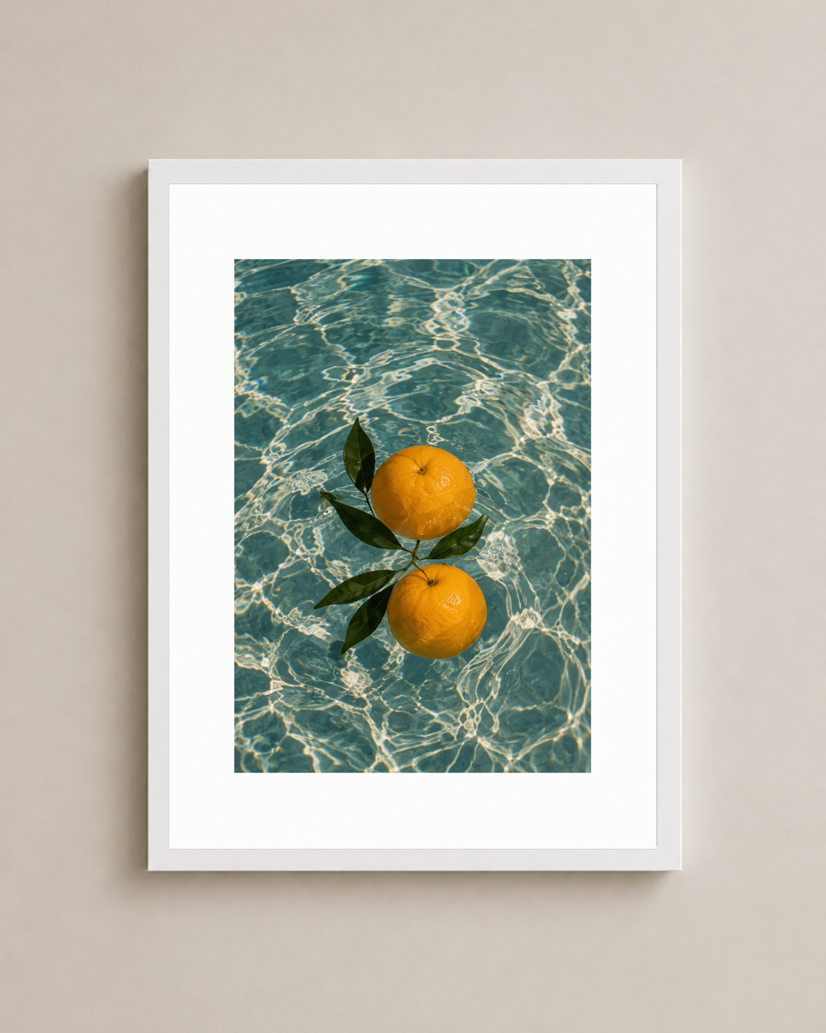 Poolside Citrus Frame