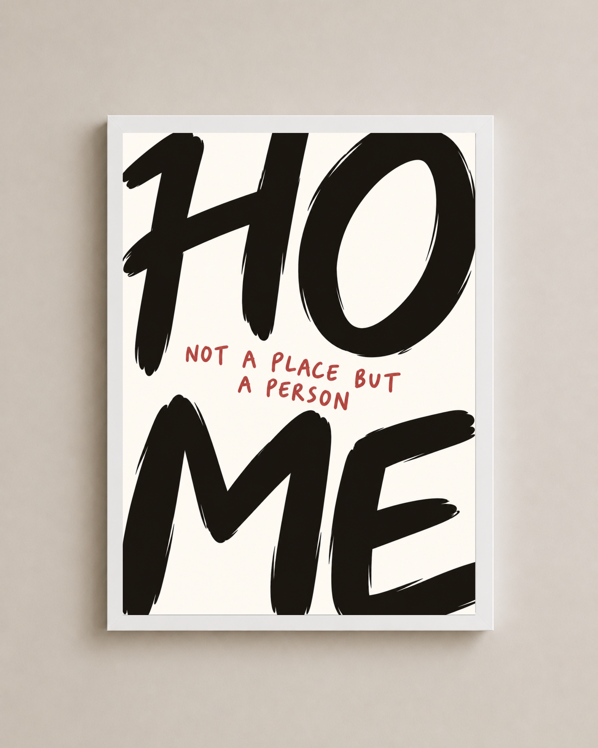 Home A Person Frame
