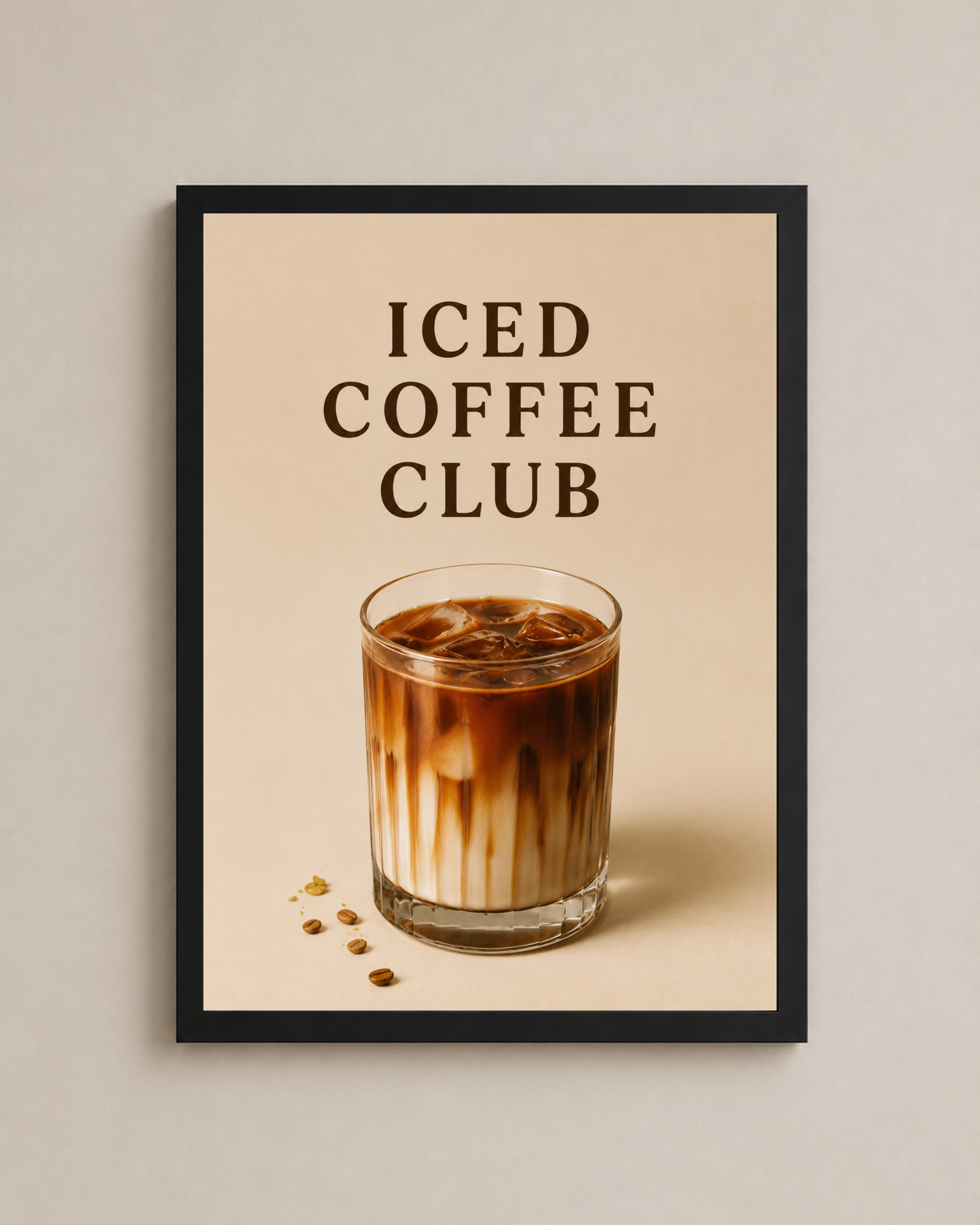 Iced Coffee Club Frame