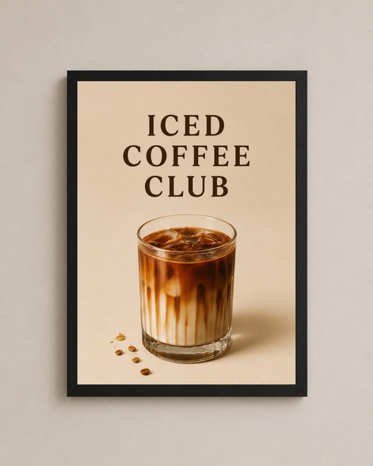 Iced Coffee Club Frame