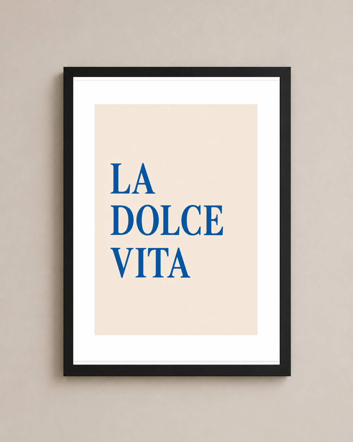 La Dolce Vita Frame