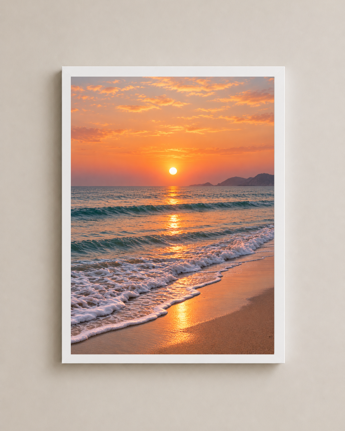 Amalfi Sunset Frame