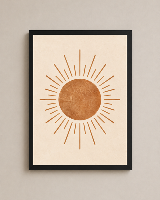 Boho Sun Frame