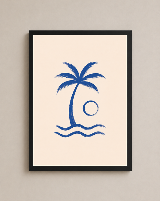 Coastal Palm Frame