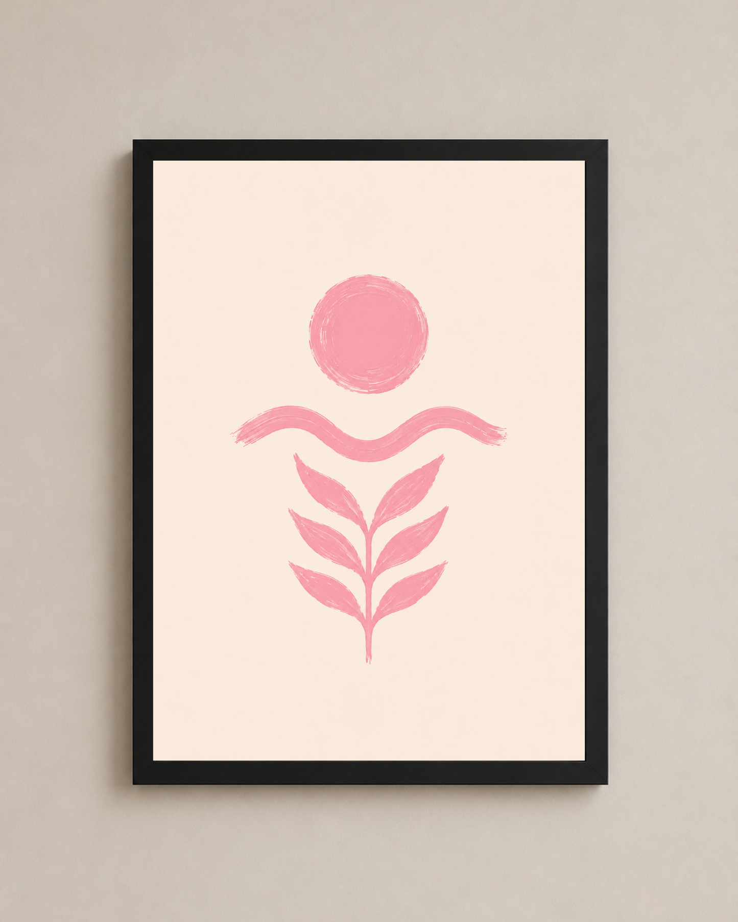 Pink Bloom Frame