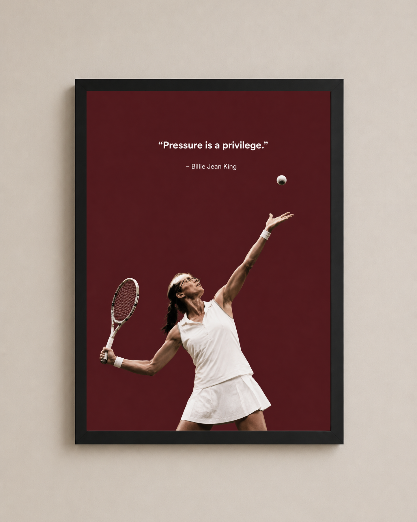 Billie Jean King Frame