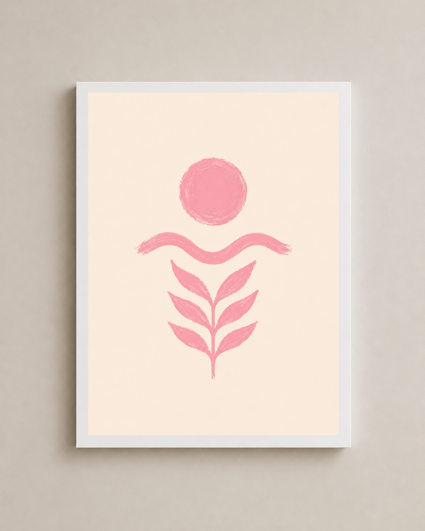 Pink Bloom Frame