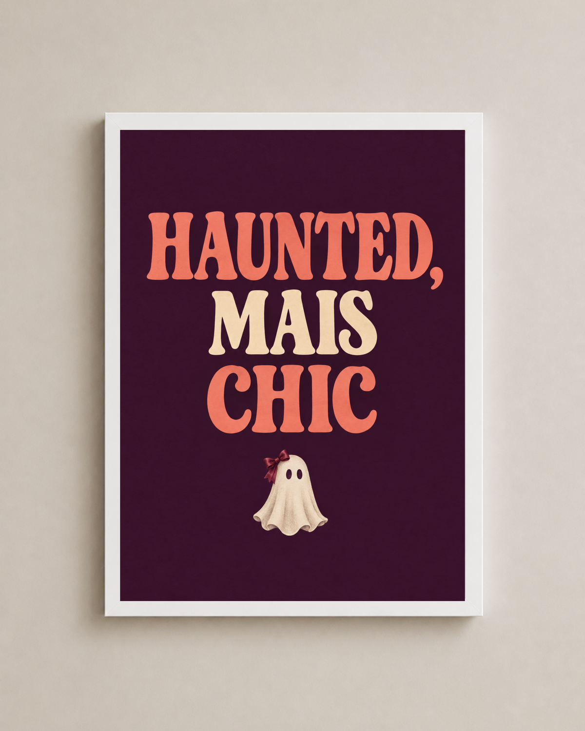 Haunted Mais Chic Frame