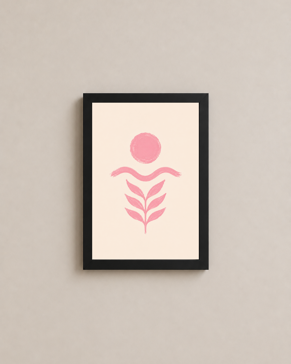 Mini Pink Bloom Frame