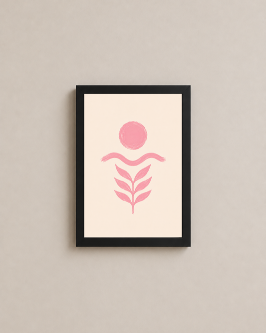 Mini Pink Bloom Frame