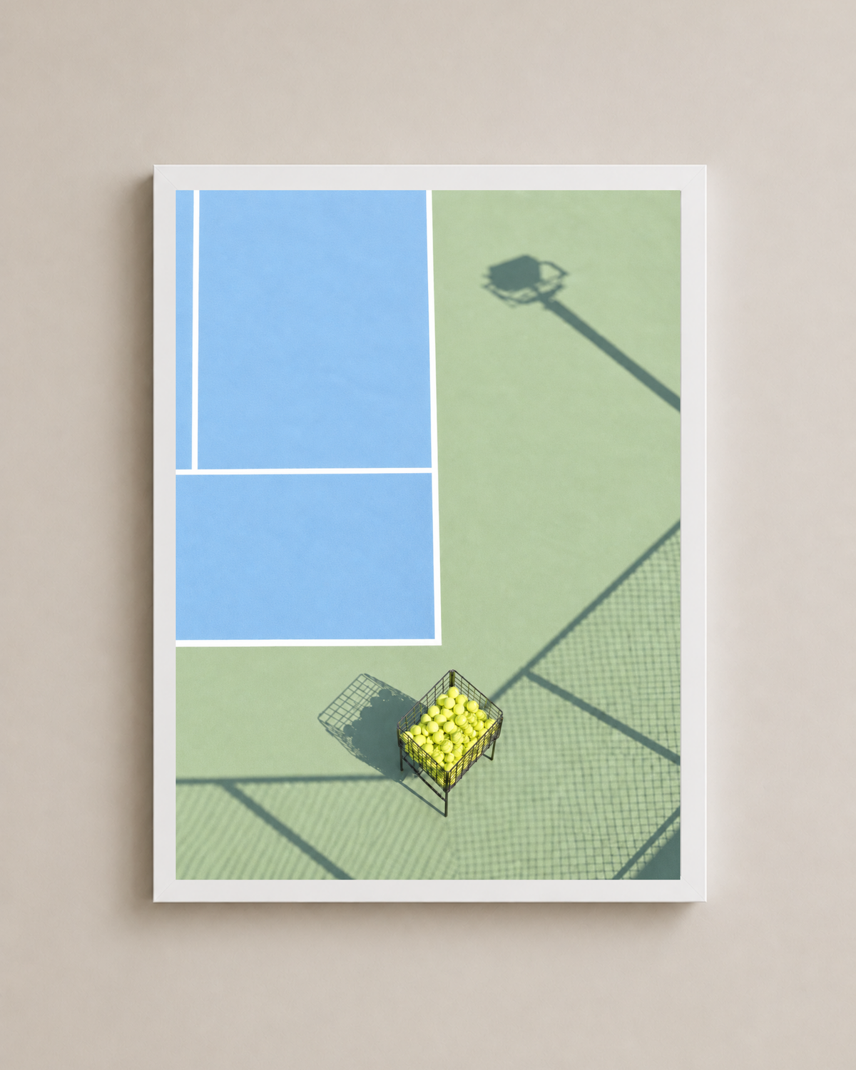 Court Geometry Frame