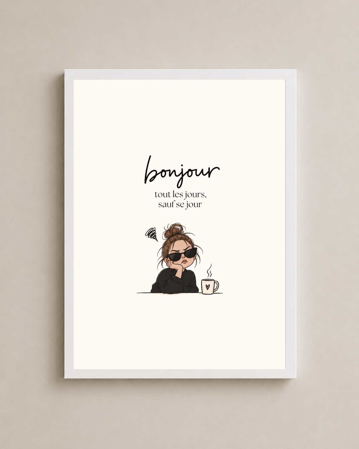 Bonjour Sauf Aujo Frame