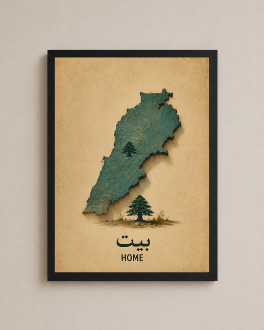 Beirut Home Frame