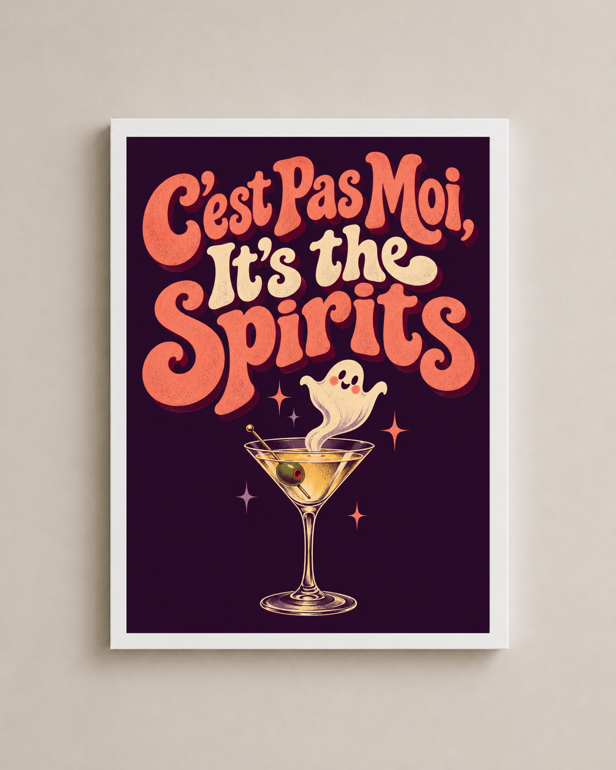 C’est Pas Moi Its The Spirits Frame