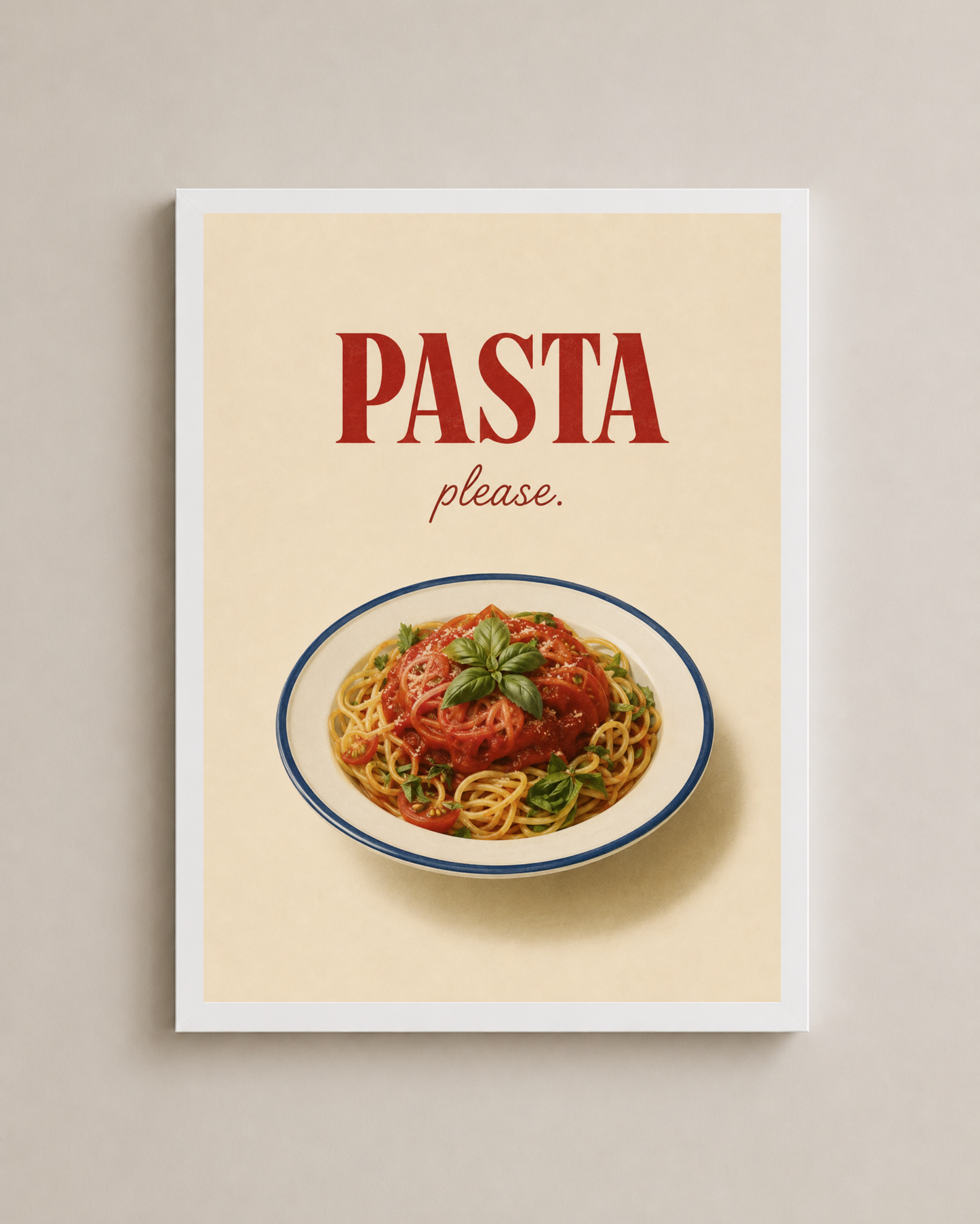 Pasta Please Frame