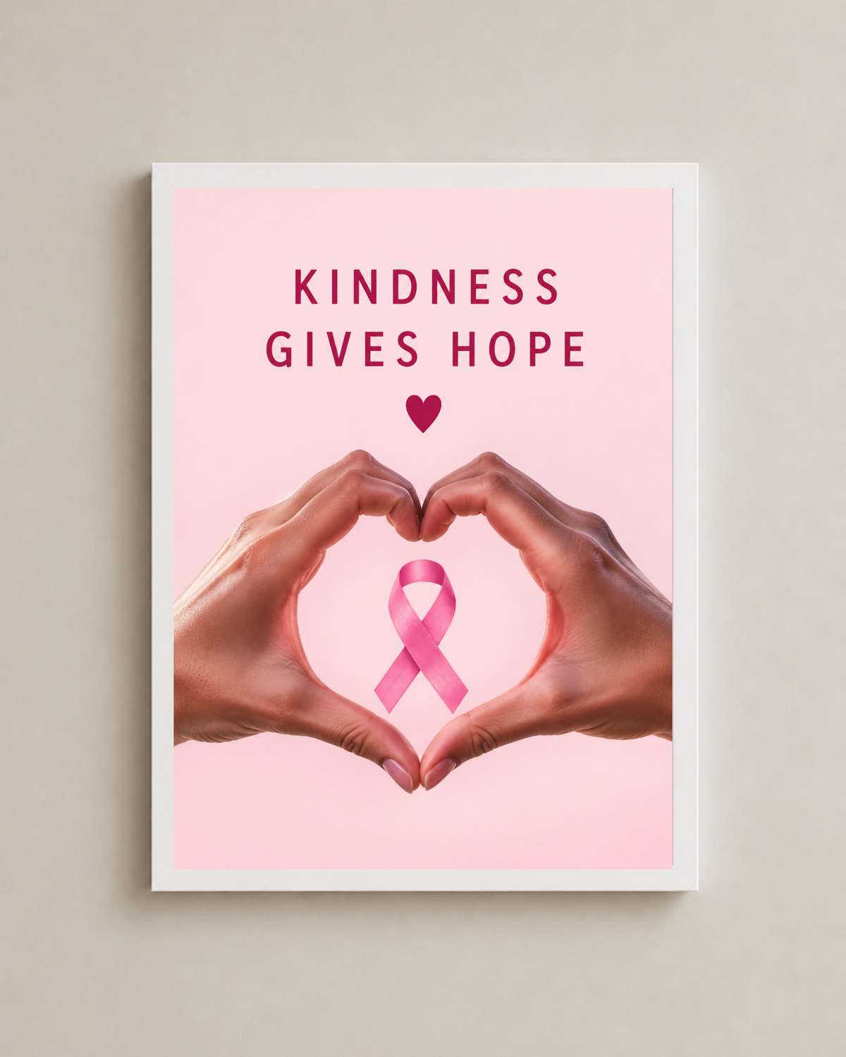 Kindness Gives Hope Frame