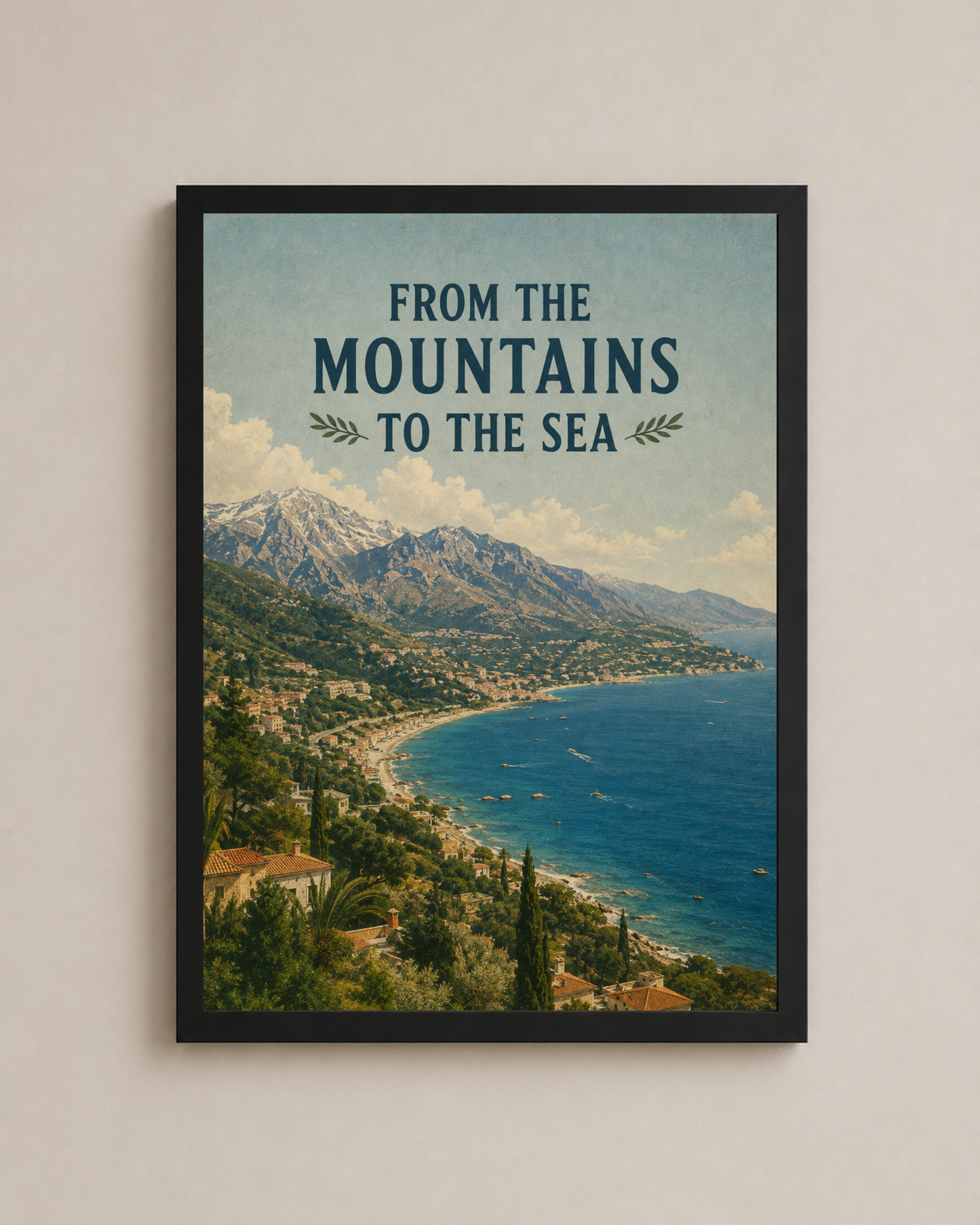 From The Mountains To The Sea Frame