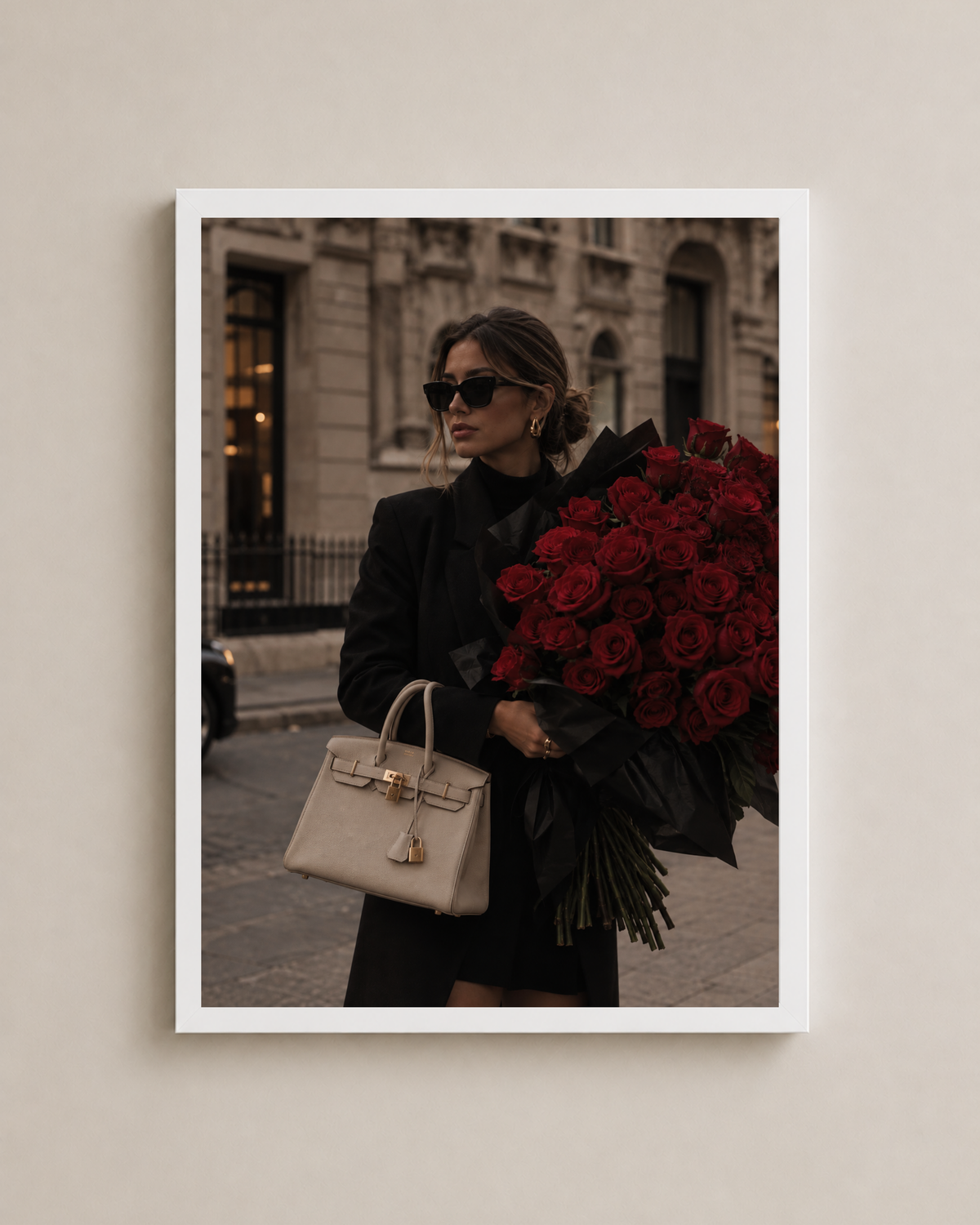 Roses In Paris Frame