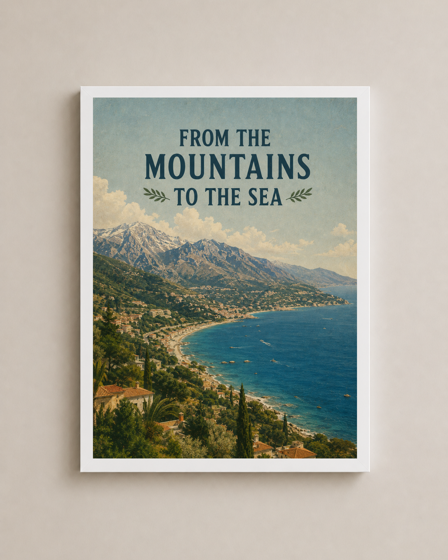 From The Mountains To The Sea Frame