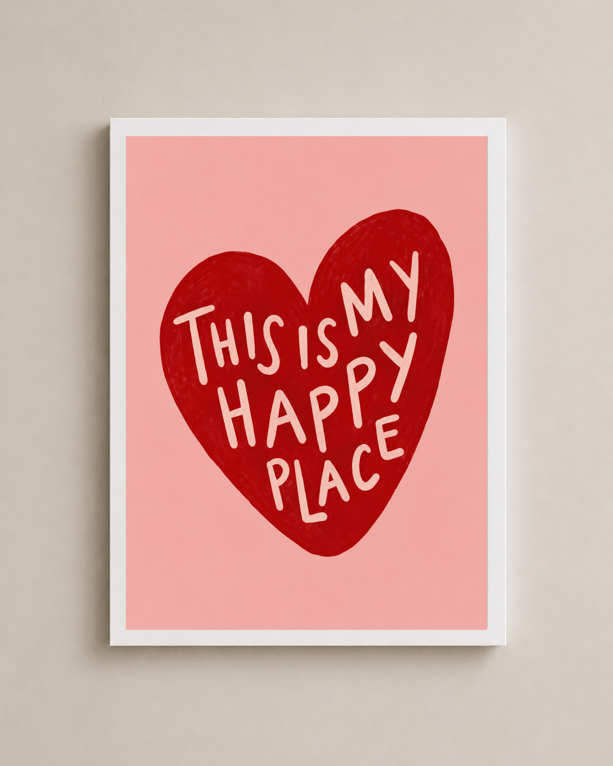 This Is My Happy Place Frame