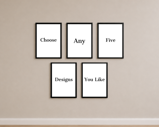 Make Your Own 5-frame Set